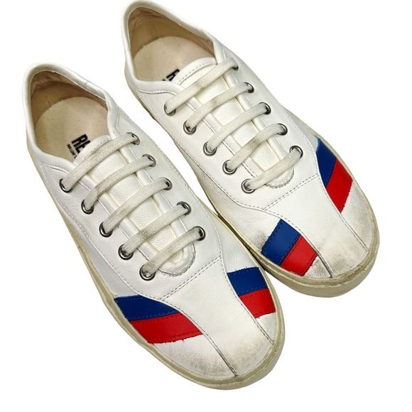 RE/DONE 70’s Low Top Stripe Sneakers - EU 37 (6.5/7) - Picture 4 of 10